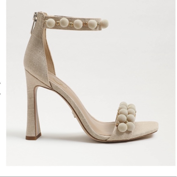 NEW Sam Edelman LUELLA ANKLE STRAP SANDAL Size 8 - Picture 2 of 7